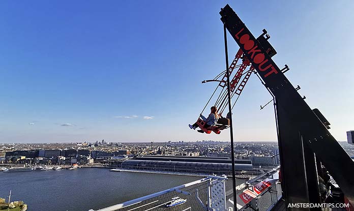 High in Amsterdam…A’DAM Lookout